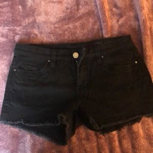 Blank NYC Black Jeans Shorts. Size 27